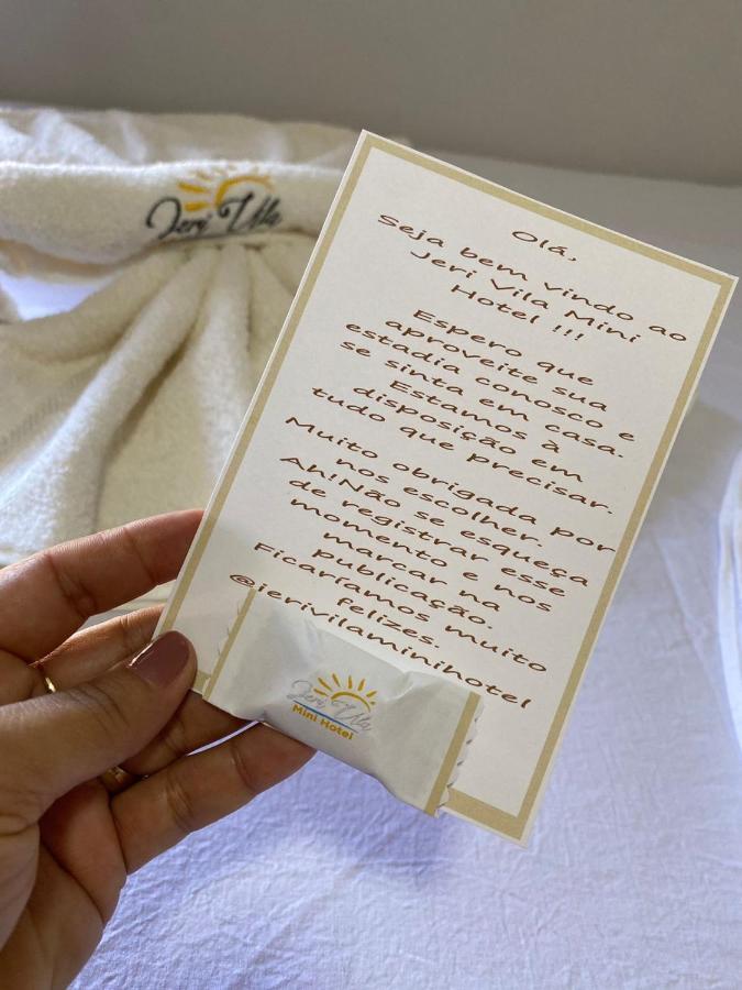 Jeri Vila Mini Hotel ジジョーカ・デ・ジェリコアコアラ エクステリア 写真